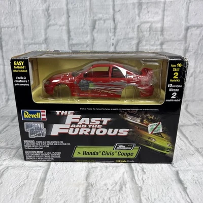Revell 1/25 The Fast and The Furious Honda Civic Coupe Metal Model NEW - Image 1 of 4