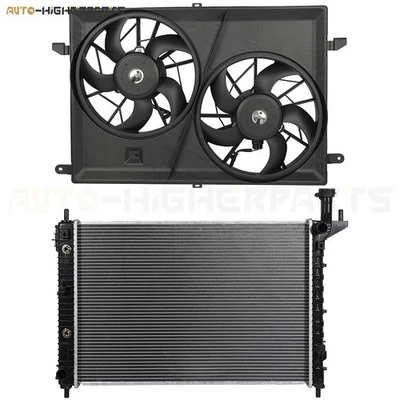 Kit de radiador y ventilador de refrigeración de aluminio para Chevrolet Traverse 2009-2017 Foto 1 de 4