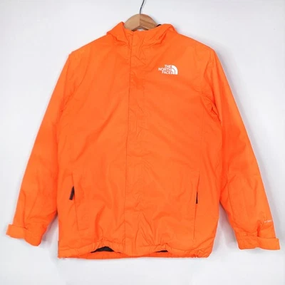 The North Face Ski Jacket Snow Quest DryVent Waterproof Coat Orange Boys L 14/16 - Image 1 of 4