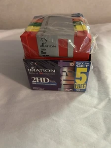Imation 1.44 MB 2HD Diskettes, 29 Pack, Durable Safe Made in USA - Afbeelding 1 van 4