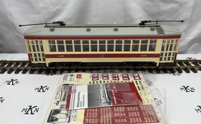 LGB 21382 G Scale Third Avenue Transit System Streetcar #1246 w/ Sound New/Box - Image 1 of 4
