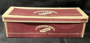 Converse All-Stars Chuck Taylor Model Vintage Shoe Box~BOX ONLY~Advertisement - Picture 1 of 14