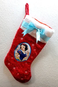 Medias de Navidad Vintage Disney Llave de Latón Blancanieves 17" x 8" - Imagen 1 de 8