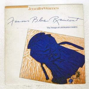JENNIFER WARNES FAMOUS BLUE RAINCOAT CYPRESS ALI28023 Japan INSERT VINYL LP - Picture 1 of 3