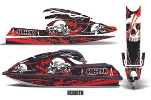 SIKSPAK Jet Ski Graphics Stickers Decals For Kawasaki 750 SX SXR 1992-1998 RB R - Foto 1 di 2