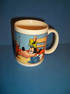 Disney Exhausted Tired GOOFY Sleepy Morning 10 oz. Mug Coffee Cup w Gift Box - Picture 1 of 6