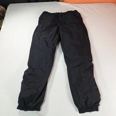 Vintage Ski Gear Snow Pant Mens 2XL XXL Black Insulated Snowboard Bottom 38x33 - Image 1 of 4