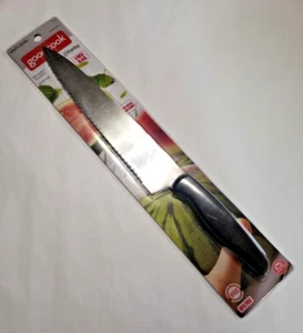 goodcook Stainless Steel 8" Serrated Cutting Blade Chef's Knife NEW SEALED - Picture 1 of 6