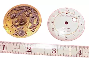 FRES BORDIER GENEVE VERGE FUSEE 39MM FUSEE REPEATER TASCHENUHRWERK - Bild 1 von 19