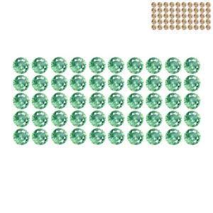 1,20 kt schöner perfekter runder 1,7 mm 100 % natürlicher grüner bis violetter roter Alexandrit - Bild 1 von 5