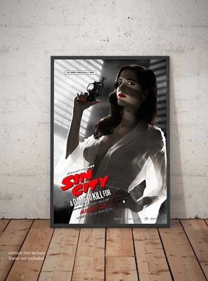 SHOPART 🎥 Poster Sin City Eva Green Stampa Fine Art di Pregio Locandina manifesto 🖌