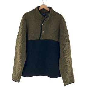 1901 Nordstrom Color Block Fleece Pullover Jacket - Picture 1 of 4