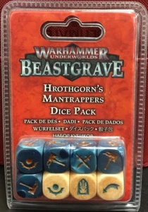 *Warhammer Underworlds: Beastgrave - Hrothgorn's Mantrappers Dice Pack - Picture 1 of 1