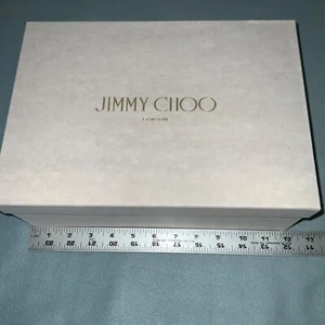 Jimmy Choo Box 12x8.5" Authentic With Dust bag and Original Tissue Paper - Picture 1 of 5