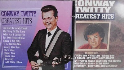 Conway Twitty- 2 x Greatest Hits WIE NEU- lesen - Bild 1 von 2
