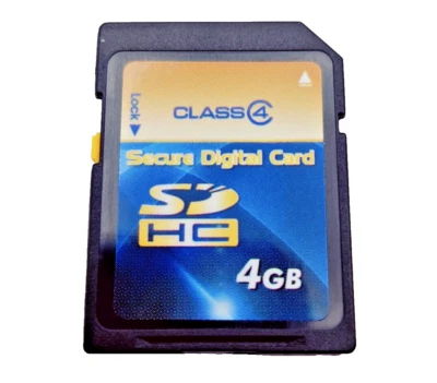 583039-001 HP 4GB SDHC Flash Memory Card TESTED AND WORKING - Image 1 of 2