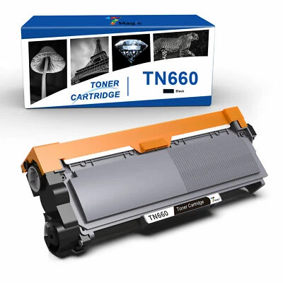 TN660 Toner Cartridge Black For Brother TN630 HL-L2300D DCP-L2520DW DCP-L2540DW - Image 1 of 4