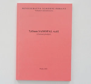 Czech army Sa Vz.61 Skorpion PDW manual reprint - Picture 1 of 4