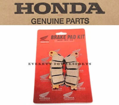 Juego de pastillas de freno traseras originales Honda 01-17 GL1800 All Gold Wing F6B OEM #W04 Foto 1 de 4