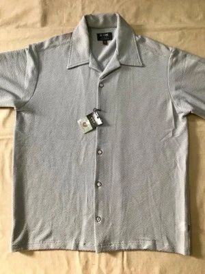 BC ETHIC Vintage 2000’s Men’s Short Sleeve Camp Shirt Made In USA Gray Size M - Image 1 of 4