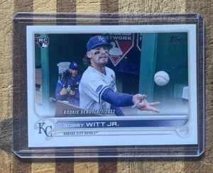 2022 Topps Update Rookie Debut BOBBY WITT JR. RC #US-187 - Royals - Picture 1 of 2