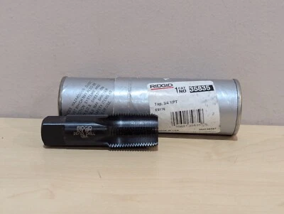 Ridgid | 3/4" NPT TPI Carbon Steel Pipe Tap E5116 | MFG: 35835 - Image 1 of 2