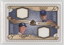 2009 SP Legendary Cuts Generations Memorabilia Nolan Ryan Scott Kazmir HOF