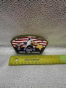 Circle Ten Council 2005 National Jamboree JSP (Green) Boy Scouts of America BSA - Picture 1 of 2