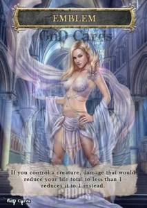 1x Emblem Serra the Benevolent #1 TCG - Picture 1 of 2