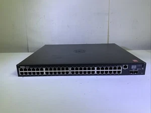 48-portowy przełącznik sieciowy Dell N2048P Gigabyte PoE+ Ethernet - JJ K7A - Zdjęcie 1 z 7