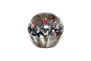 SELTENER ANTIKER BRIEFBESCHWERER MILLEFIORI BLUMENGLAS um 1800 - Bild 1 von 12