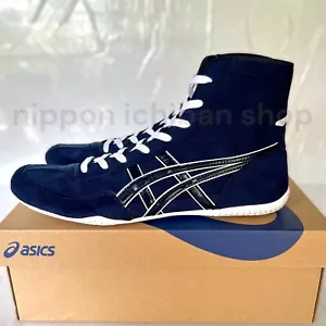 【Auf Lager】ASICS Ringerschuhe Neu 1083A001 EX-EO TWR900 Navy x Navy x Weiß - Bild 1 von 8