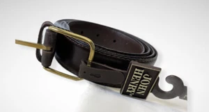 Cintura uomo John Henry in pelle marrone taglia 42 - Foto 1 di 7