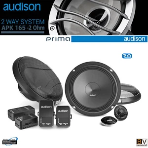Altavoces Audison APK165 2 ohmios sistemas de componentes bidireccionales 165 mm AP6.5 AP1 95dB - Imagen 1 de 11