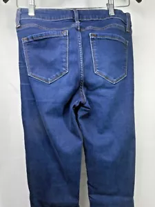 Old Navy Jeans Women’s 4 Blue Tall Super Skinny Mid-Rise 27x31 Rockstar - Picture 1 of 12