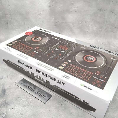 Numark Mixtrack Platinum FX 4-Deck Serato DJ Controller Japan Tabletop 24 Bit - Image 1 of 4