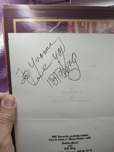BB KING SIGNIERTES AUTOGRAMM ALBUM VINYLPLATTE ABC New York Blues Stake Promo selten - Bild 1 von 20