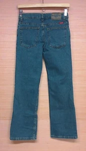 Wrangler Boy's Classic But Cut Blue Denim Jeans Pants Size 12 R 26 x 27 - Picture 1 of 11