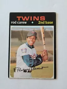 ROD CAREW 1971 TOPPS BASEBALL CARD #210 MINNESOTA TWINS - Picture 1 of 2