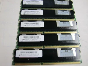 8 pcs Micron 4GB/ea 2Rx4 PC3-10600-9-10-JP Memory (MT36JSZF51272PZ1G4D18A0927) - Picture 1 of 4