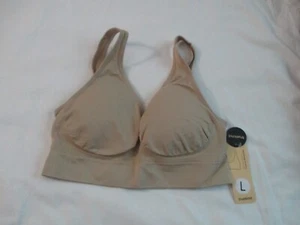 Truekind Damen Gr. L Everyday Essential Überwurf BH ohne Bügel nude 10001 bequem - Bild 1 von 9