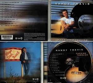 TRAVIS RANDY *VG+* 'PASSING THROUGH' 2004 US WORD/CURB CD - Picture 1 of 1