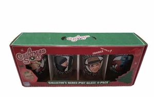 A Christmas Story Collectors Series Pint Glass 4 Pack - I Triple Dog Dare You - Picture 1 of 3
