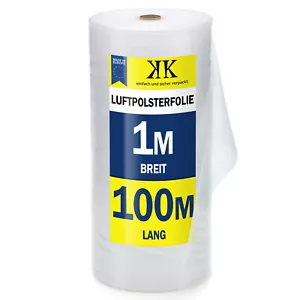 1 Rolle Luftpolsterfolie Noppenfolie 100 cm x 100 m / 100 m² 60 my - Bild 1 von 5