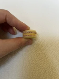 Maileg Macarons Et Chocolat Replacement Lemon Macaroon - Picture 1 of 6