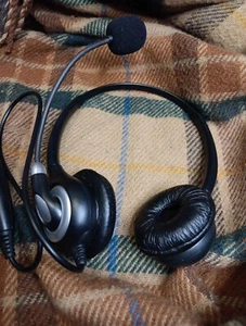 ARAMA 602 Noise Cancelling Headset w Mic for iPhone, Cellphone, PC, MAC, Android - Zdjęcie 1 z 13