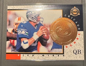 1997 Pinnacle Mint Collection NFL Bronze RICK MIRER NFL Card #11 Chicago Bears - Picture 1 of 3