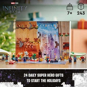 LEGO Marvel Avengers Advent Calendar 2024 (76267): Unwrap Festive Builds - Picture 1 of 11