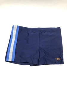 Arena Boys' Swim Trunks Navy/Blue/Orange 176 cm 16-17 Years - Picture 1 of 4