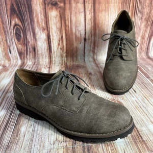 Scarpe Oxford Brogues By BOC da donna taglia 8 M in pelle marrone leggere - Foto 1 di 11